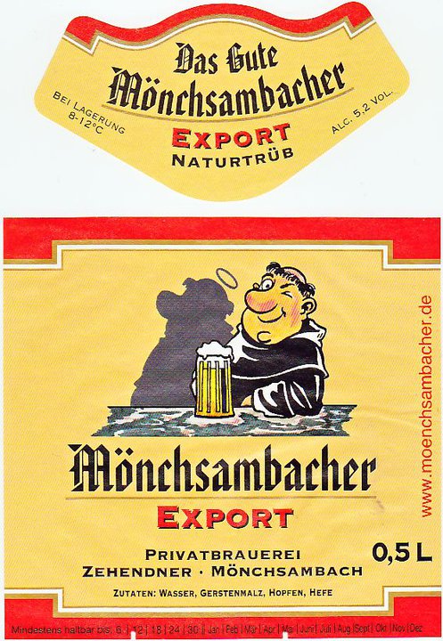 Brauerei Zehendner/Mönchsambach: Export (Nr. 167)