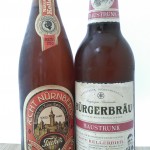 Tucher/Fürth: Aecht Nürnberger Kellerbier (Nr. 1935) vs Würzburger Hofbräu/Würzburg: Bürgerbräu Haustrunk (Nr. 1936)