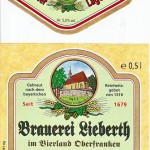Brauerei Lieberth/Hallerndorf: Lagerbier (Nr. 115)