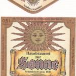 Brauerei Sonne/Bischberg: Sonnen Bock (Nr. 122)