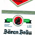 Bären Bräu/Staffelstein: Vollbier (Nr. 300)