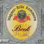 Wagner Bräu/Kemmern: Bock (Nr. 337)
